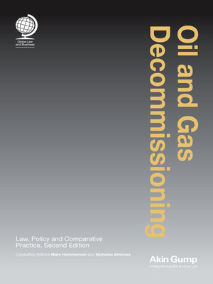 cover image of Oil and Gas Decommissioning
